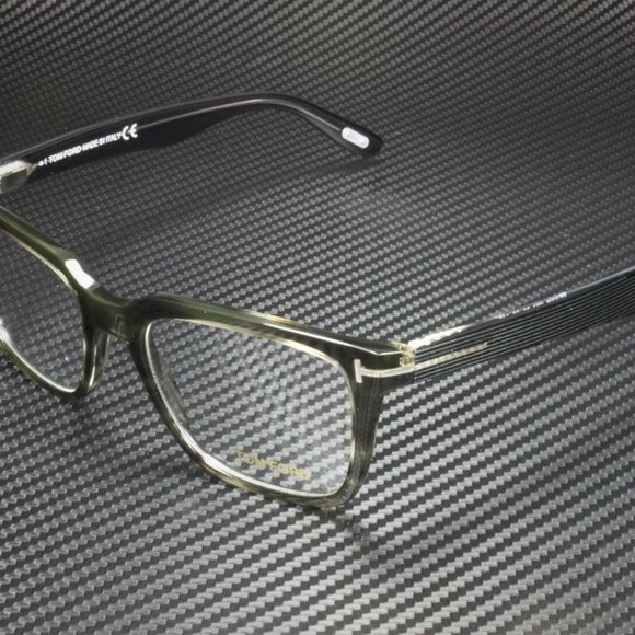 Tom Ford Striped Clear 54mm Eyeglasses - Picture 1 of 5